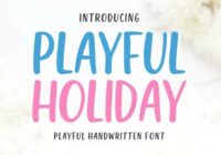 Playful Holiday Font - Featured Image