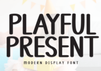 Playful Present Font - Featured Image