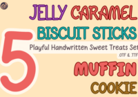 Playful Sweet Treats Set Font - Featured Image