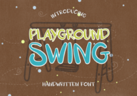 Playground Swing Font - Featured Image