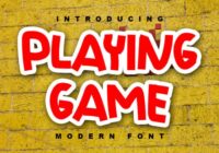 Playing Game Font - Featured Image