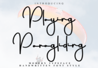 Playing Paragliding Font - Featured Image