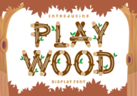 Playwood Font - Featured Image