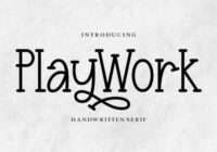 Playwork Font - Featured Image
