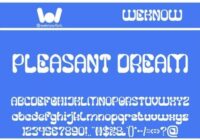 Pleasant Dream Font - Featured Image