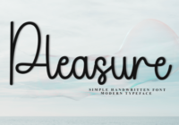 Pleasure Font - Featured Image