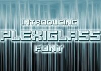 Plexiglass Font - Featured Image