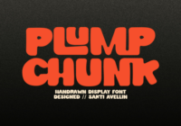 Plump Chunk Font - Featured Image