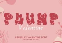 Plump Valentine Font - Featured Image