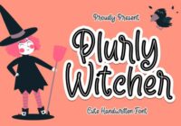 Plurly Witcher Font - Featured Image