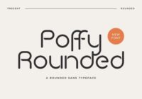 Poffy Rounded Font - Featured Image
