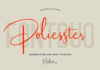 Poliesster Font - Featured Image