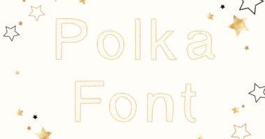 Polka Font - Featured Image