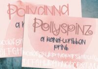 Pollyana and Pollyspinz Font - Featured Image