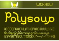 Polysoup Font - Featured Image