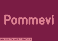 Pommevi Font - Featured Image
