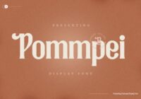 Pommpei Font - Featured Image