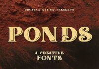 Ponds Font - Featured Image
