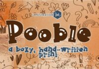 Pooble Font - Featured Image