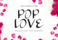 Pop Love Font - Featured Image