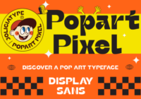 Popart Pixel Font - Featured Image