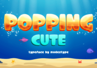 Popping Cute Font - Featured Image