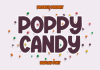 Poppy Candy Font - Featured Image