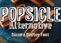 Popsicle Alternative Font - Featured Image