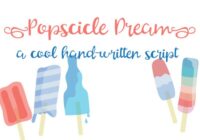 Popsicle Dream Font - Featured Image