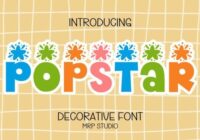 Popstar Font - Featured Image