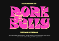Pork Belly Font - Featured Image
