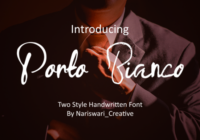 Porto Bianco Font - Featured Image