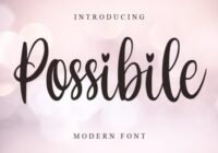 Possibile Font - Featured Image