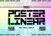 Poster Linear Font - Featured Image