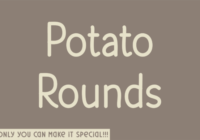 Potato Rounds Font - Featured Image