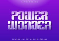 Power Wonder Font - Featured Image