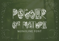 Power of Nature Font - Featured Image