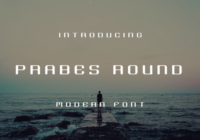 Prabes Round Font - Featured Image