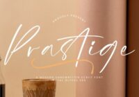 Prastige Font - Featured Image