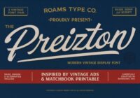 Preizton Font - Featured Image