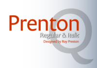 Prenton Regular and Thin Font - Featured Image