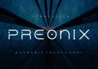 Preonix Font - Featured Image