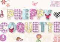 Preppy Coquette Decorative Font - Featured Image