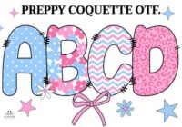 Preppy Coquette Font - Featured Image