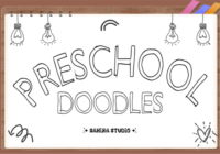 Preschool Doodles Font - Featured Image