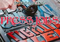 Press Jobs Font - Featured Image