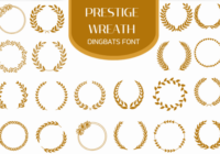 Prestige Wreath Font - Featured Image