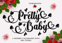 Pretty Baby Font - Featured Image