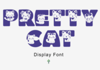 Pretty Cat Font - Featured Image
