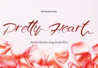 Pretty Heart Font - Featured Image
